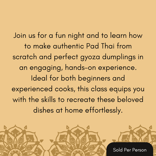 Taste of Thailand - Pad Thai - 6 PM, Friday, May 29th, 2026