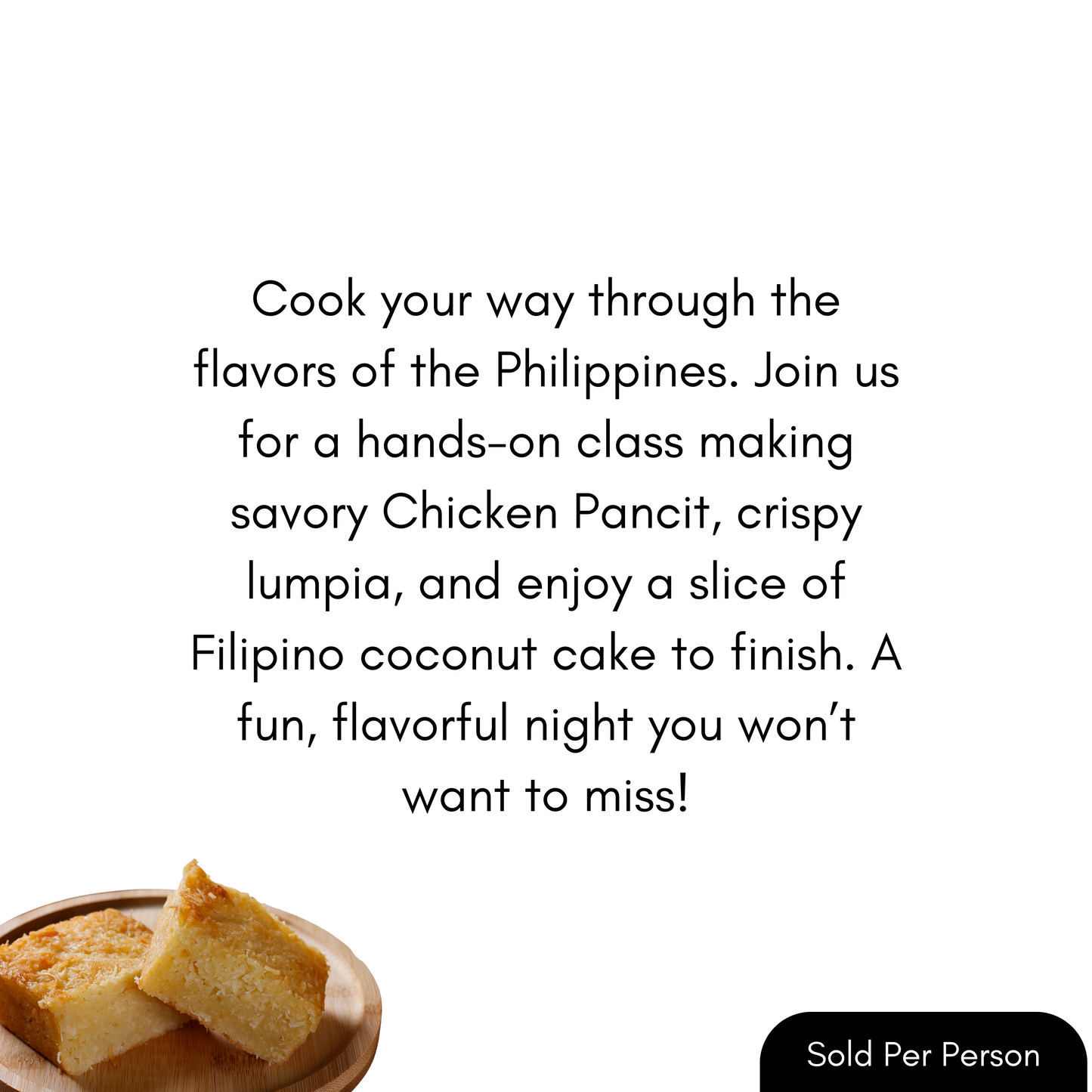 Taste of the Philippines - Pancit - 6 PM, Thursday, March 26th, 2026