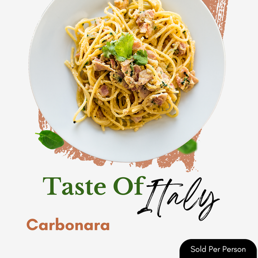 Taste of Italy - Carbanara - 6 PM, Friday, November 21st, 2025