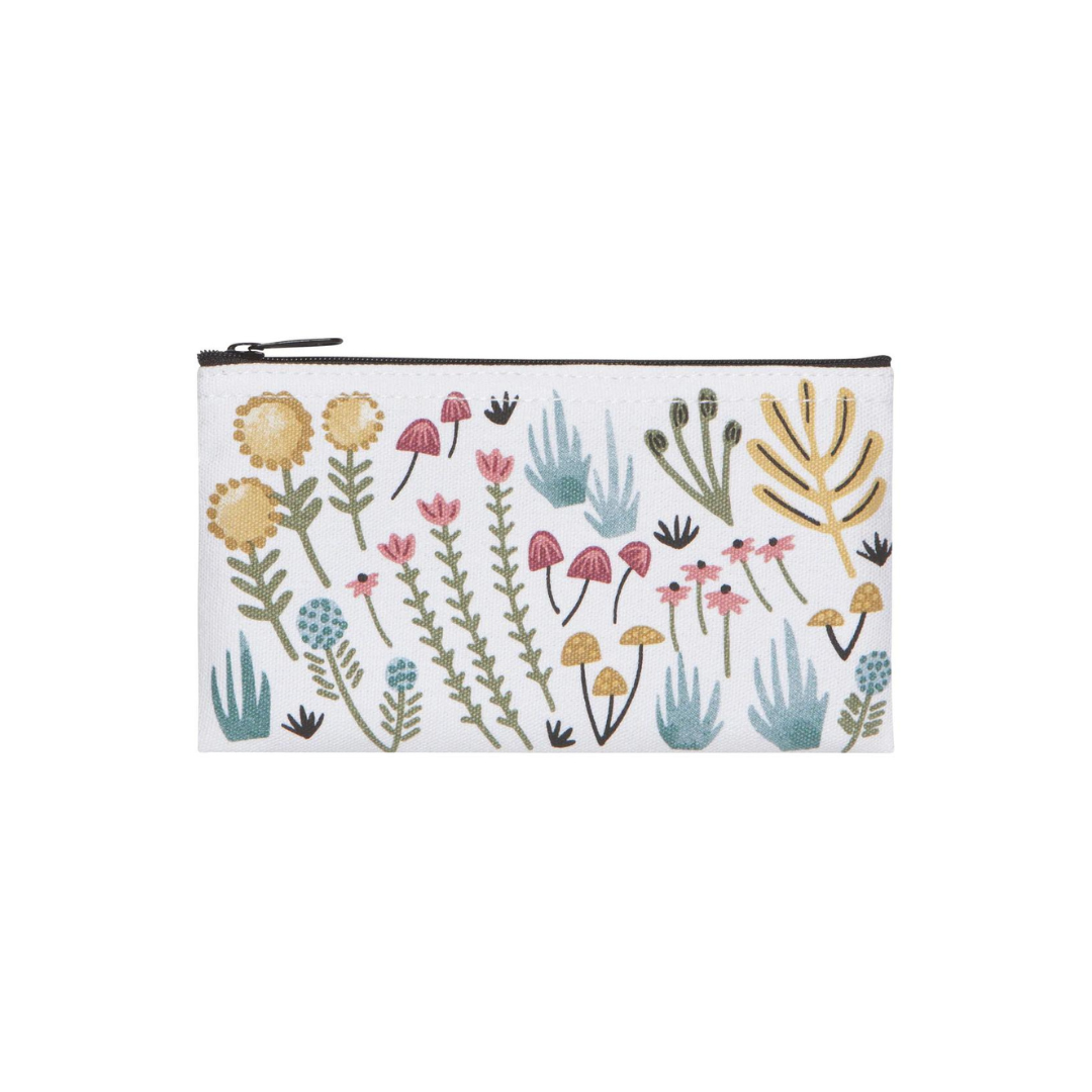 Set of two reusable snack bags featuring a pink unicorn on the larger food bag and a sweet flower pattern on the smaller food bag. Both bags have food safe lining making these snack bags good to last all school year and beyond!