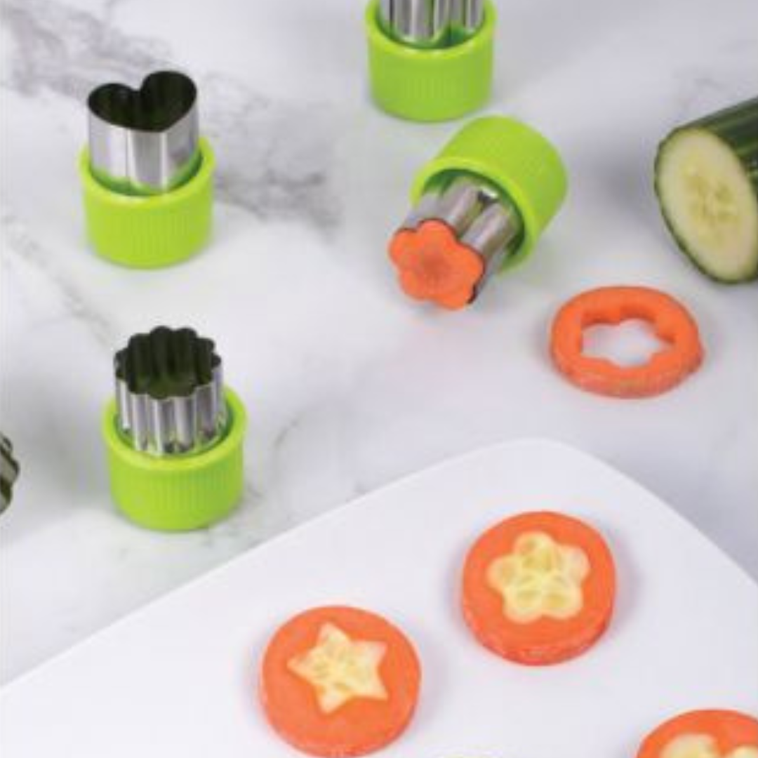 Mini Fruit & Vegetable Cutters (9 Piece set)