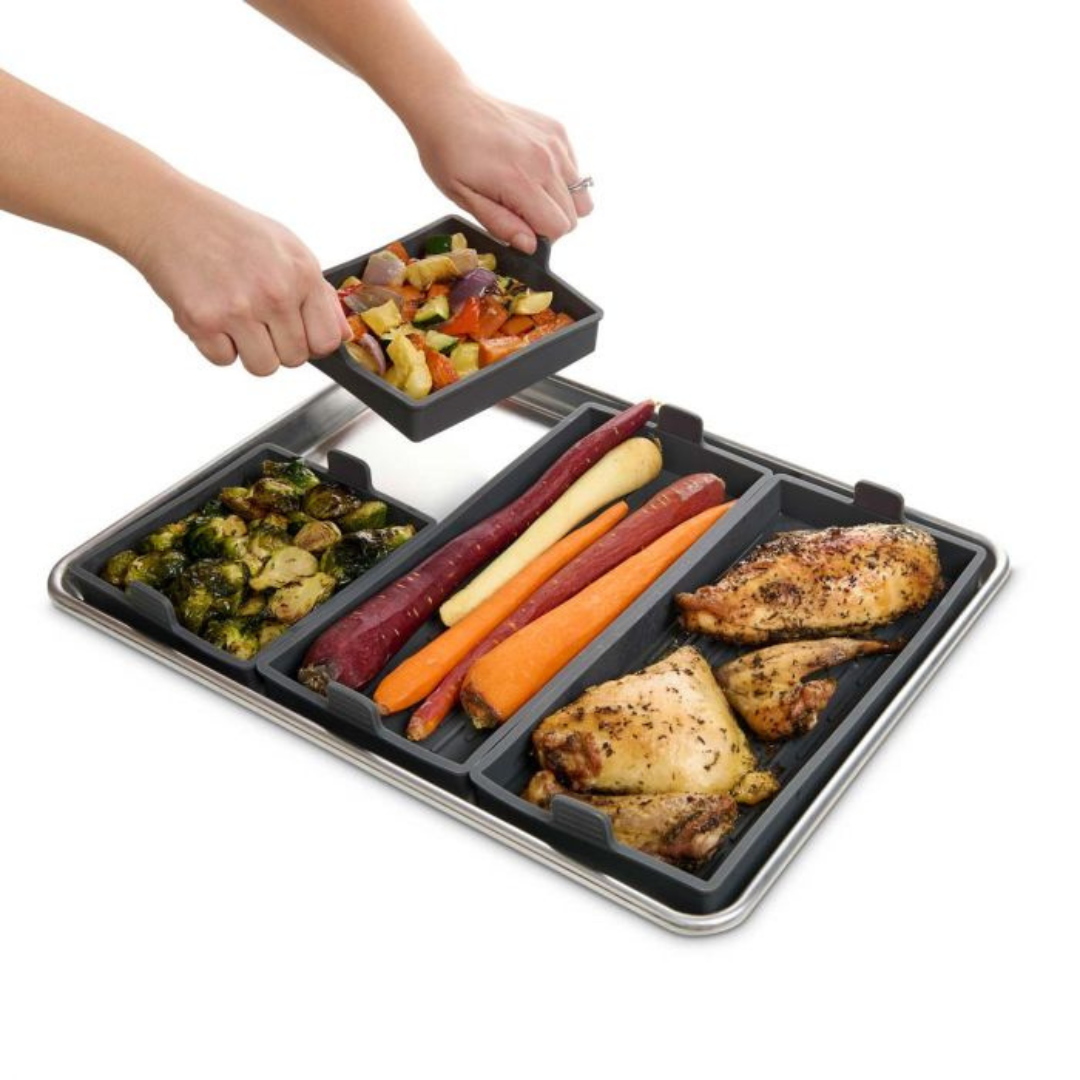 Non-Stick Sheet Pan Dividers (4 Piece Set)