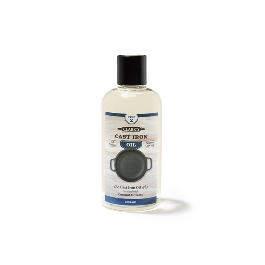 CLARK’S Cast Iron Seasoning Oil (12 oz)