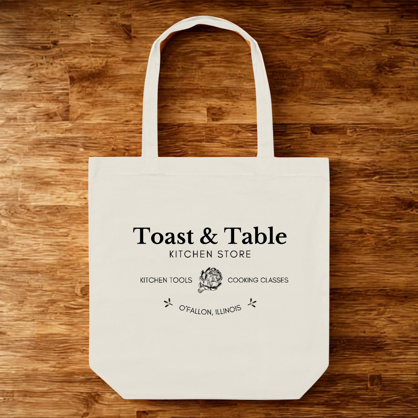 Toast & Table Tote Bag