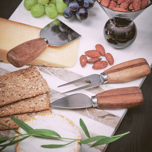 Cheese Utensils - Acacia Wood