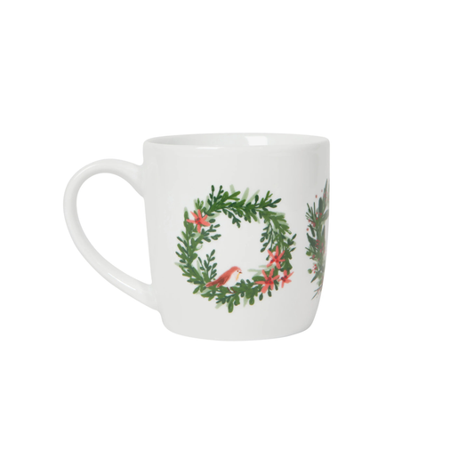 12oz Mug - Wreaths