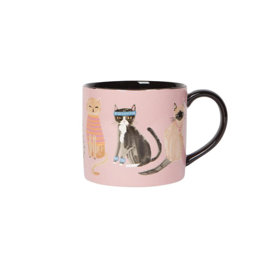 Mug In A Box - Feline Fine