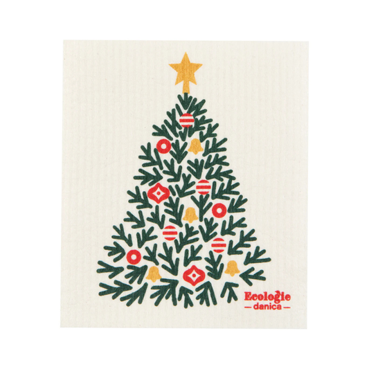 Swedish Sponge Cloth - Festive Fir