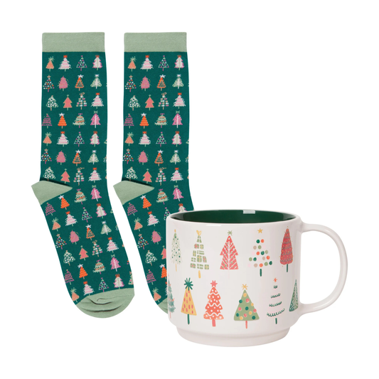 Mug & Socks Set - Glitzmas
