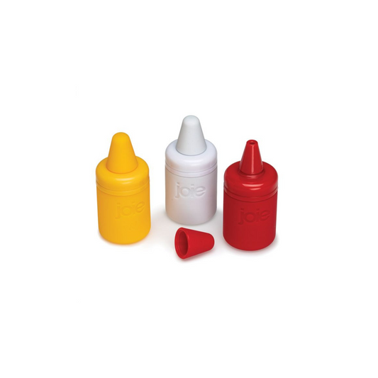 Mini Condiments Squeeze Bottles (3 Pieces Set)