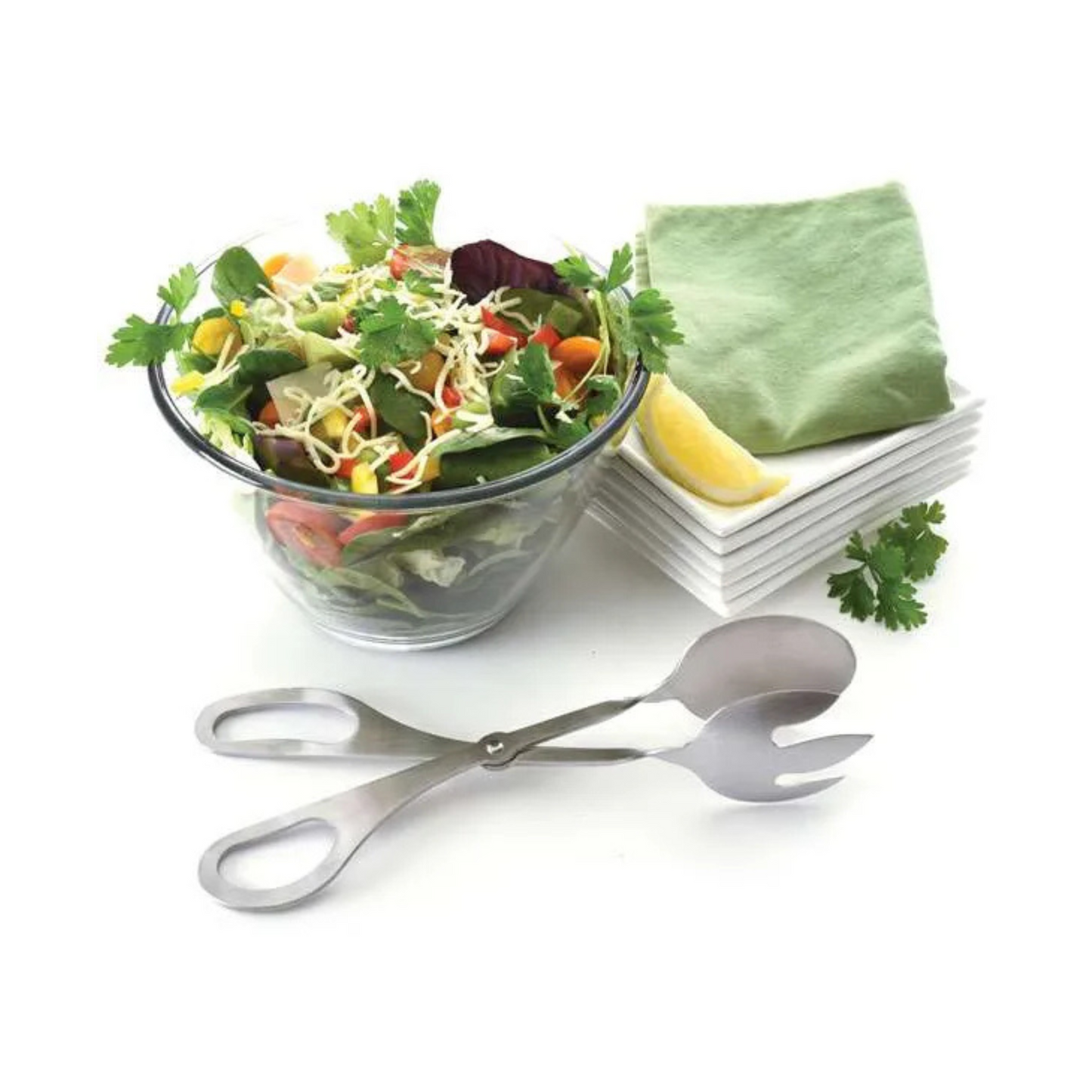Salad Tongs - Stainless Steel