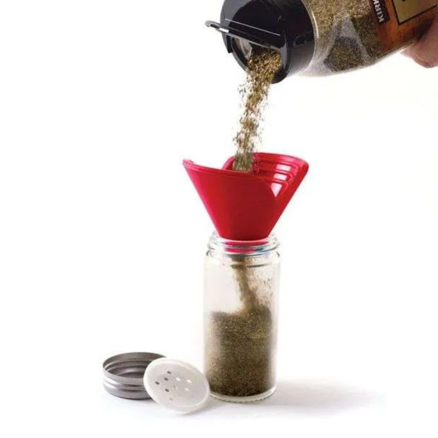 Mini Silicone Pinch Grips – Red & Black