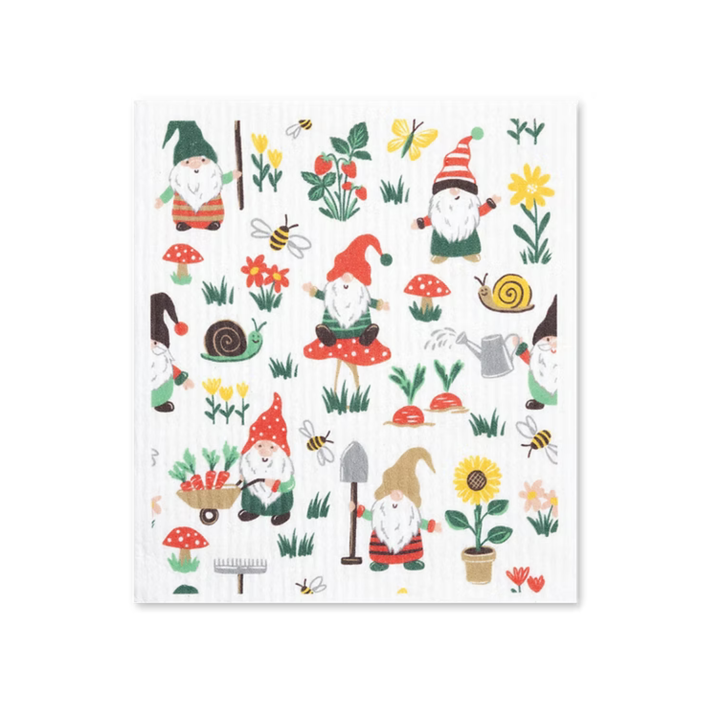 Sponge Cloth - Gnomes