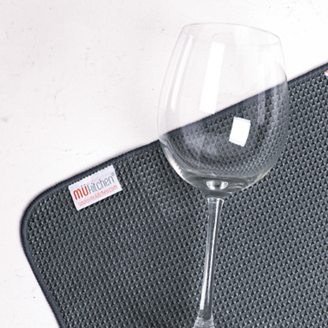 Waffle Weave Cloth (Set of 3) - Cadet Gray