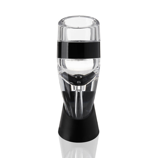 This innovative tool introduces air into your wine as you pour, enhancing the aroma, softening tannins, and creating a smoother, more balanced finish—no waiting required. It mimics the results of 2.5 hours of decanting, delivering full flavor right into your glass.