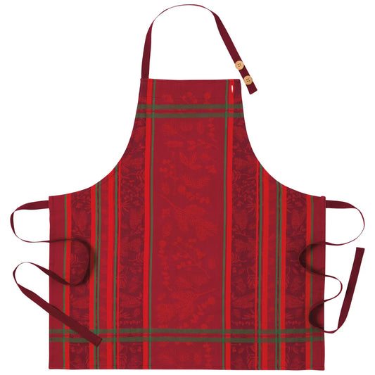 Apron - Winterberry Jacquard