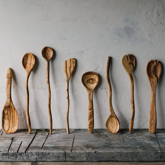 Long Spoon - Olive Wood