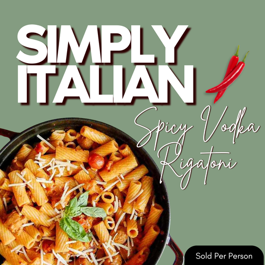 Simply Italian - Spicy Vodka Rigatoni - 6 PM, Saturday, November 8th, 2025
