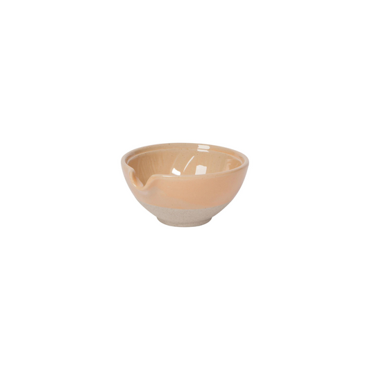 Mini stoneware bowls comes with easy-pour spout and in a set of three. Beautiful stone colors to match any kitchen setting.