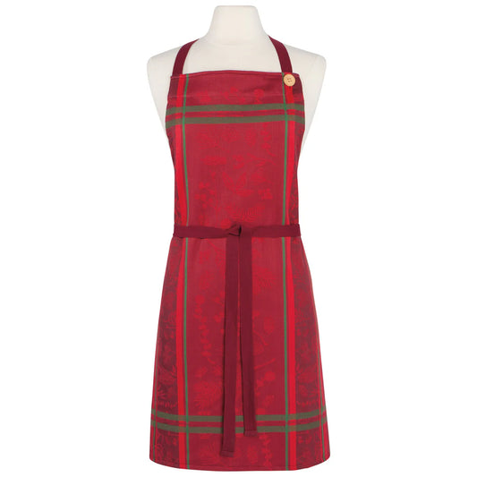 Apron - Winterberry Jacquard