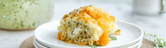 Honey Nut Squash Lasagna