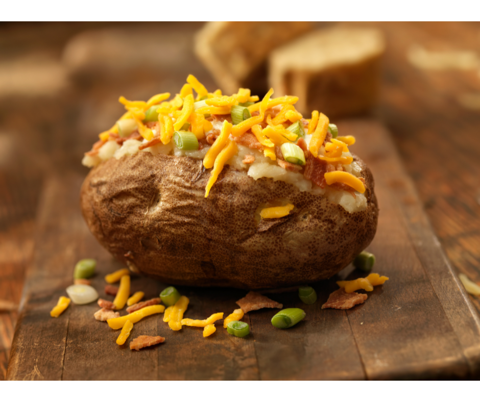 25 Minute Air Fryer Baked Potato