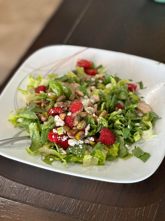 Raspberry Summer Salad