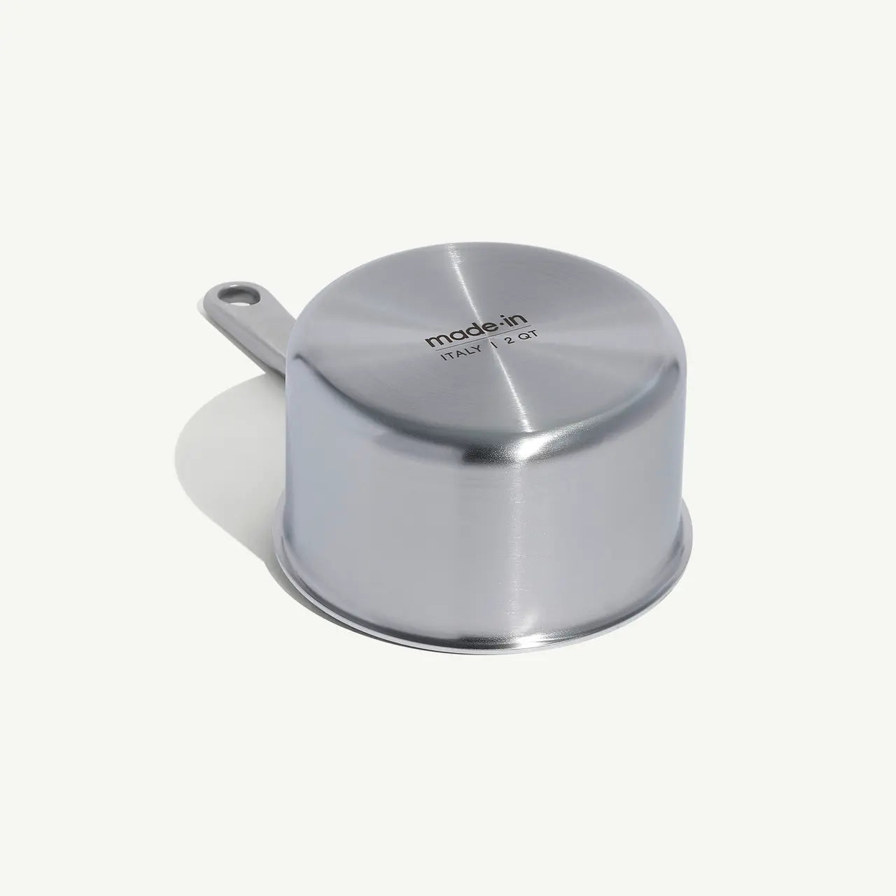 Stainless Clad Saucepan with Lid - 2 Qt