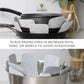 Pots and Pans Protectors - Set of 5 - Grey