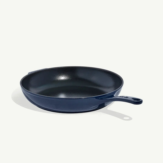 Enameled Cast Iron Skillet - Blue