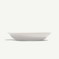 White ceramic bowl on a white background