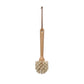 Beech Wood and Horse Hair scrub brush from Creative Co-Op with a leather hanging strap