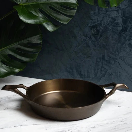 Cast Iron Braising Pan with Lid - 12"