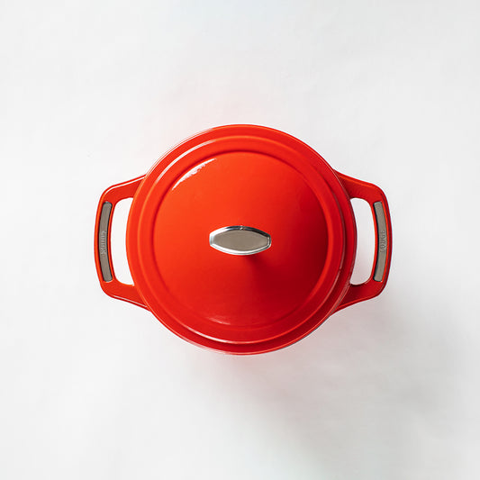 USA Enamel 4.5 Qt Dutch Oven - Red