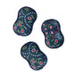 Reusable Sponges (Set of 3) - RJW Glitz: Navy