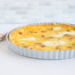 Stainless Steel Tart Pan With Removable Bottom - 9"