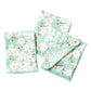 Mighty Mini Towel (Set of 3) Reversible - Cherry Blossom: Meadow Green