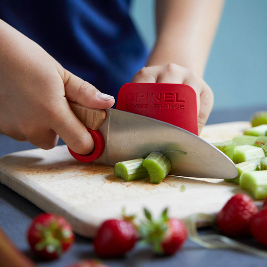 Le Petit Chef Knife Set - Red - 3pc