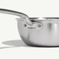 Stainless Clad Saucier with Lid - 2 Qt