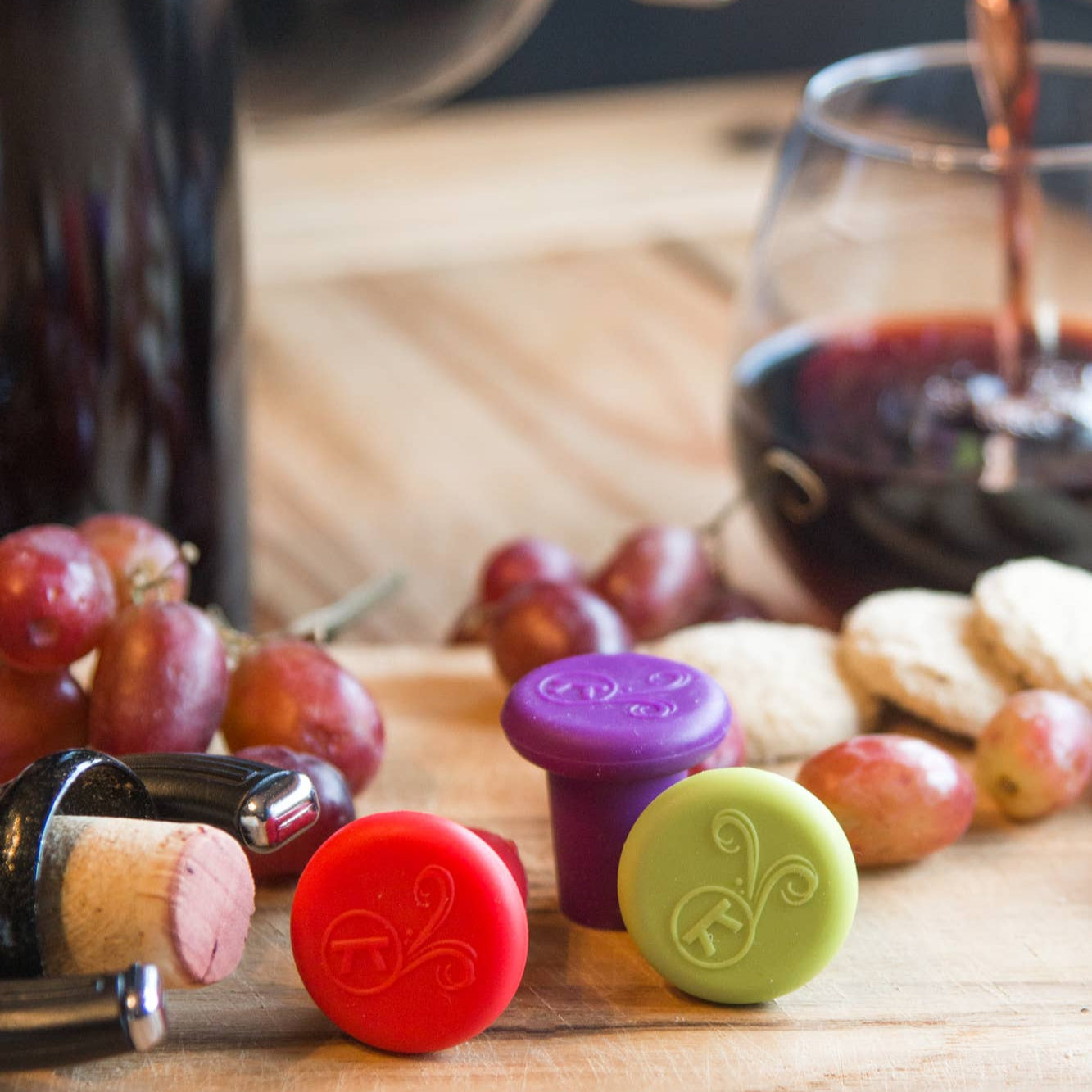Wine Bottle Stoppers - Silicone