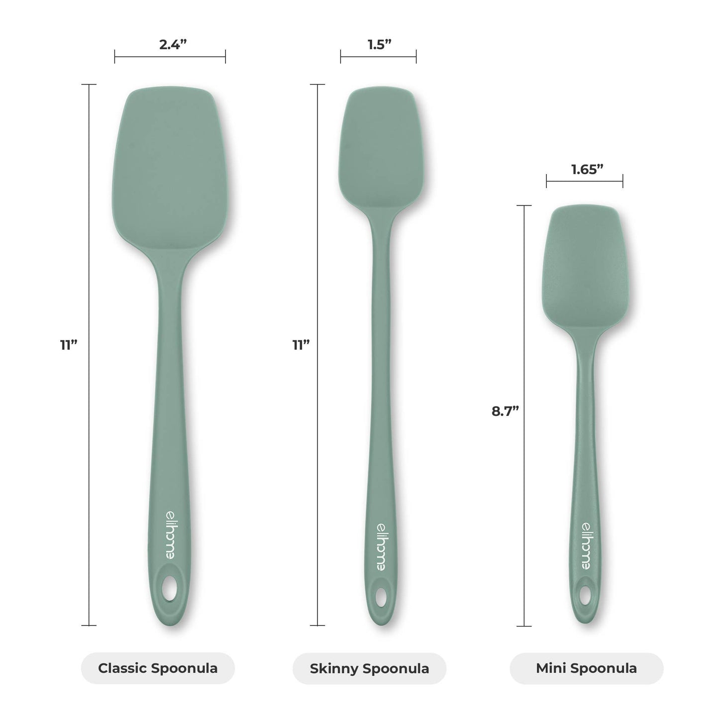 Mini Spoonula - Sage Green