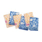 Mighty Mini Towel (Set of 3) Reversible - Nuthatch Cat Club: R Blue