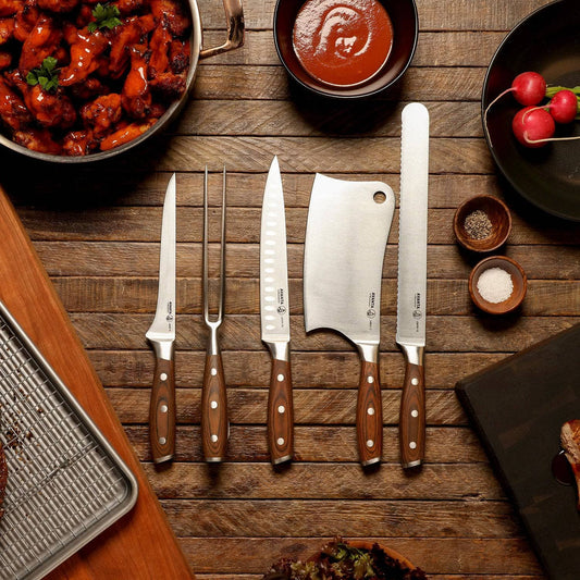 Avanta Forged Pro BBQ Knife Set (6 Piece Set)