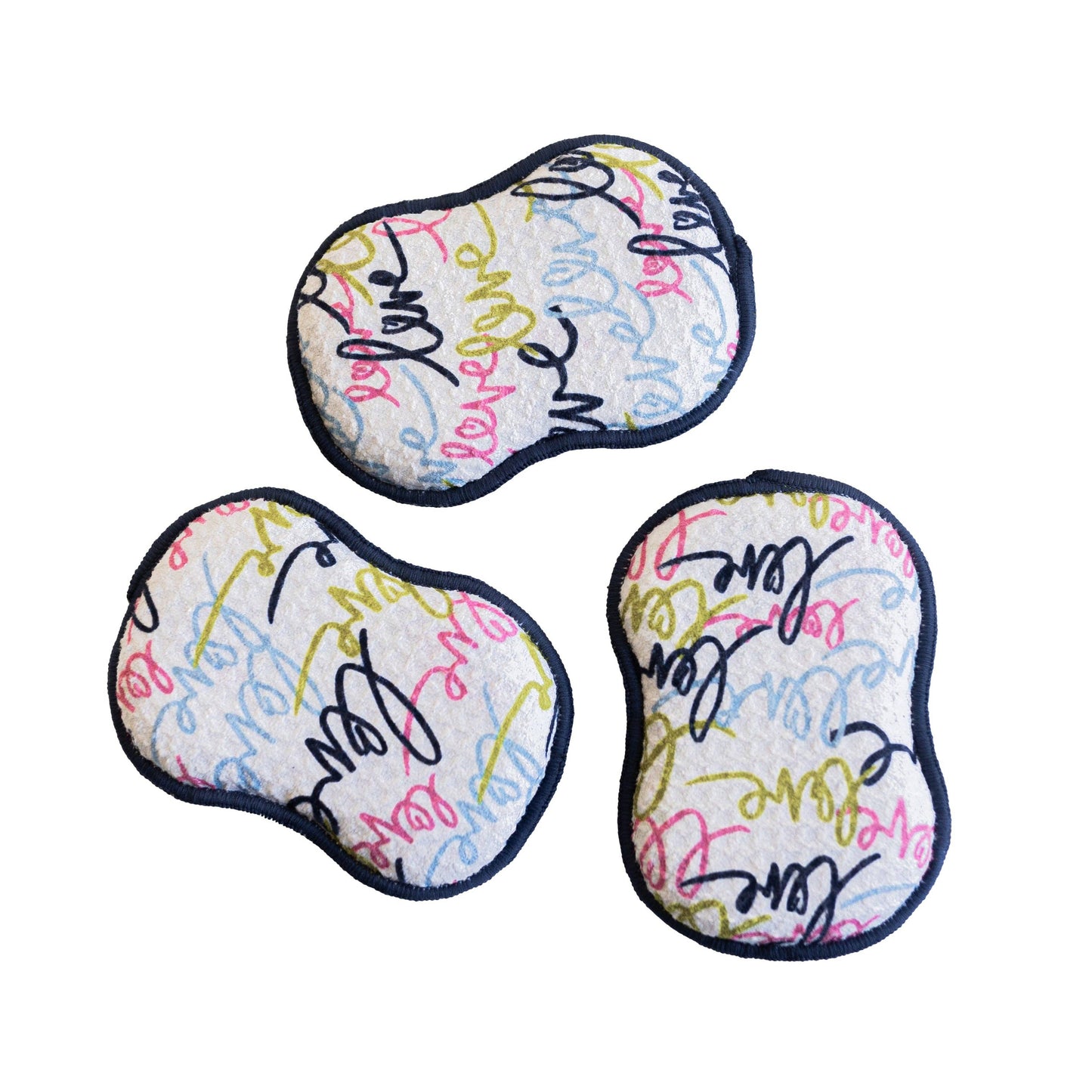 Reusable Sponges (Set of 3) - HGC Love: Multicolor