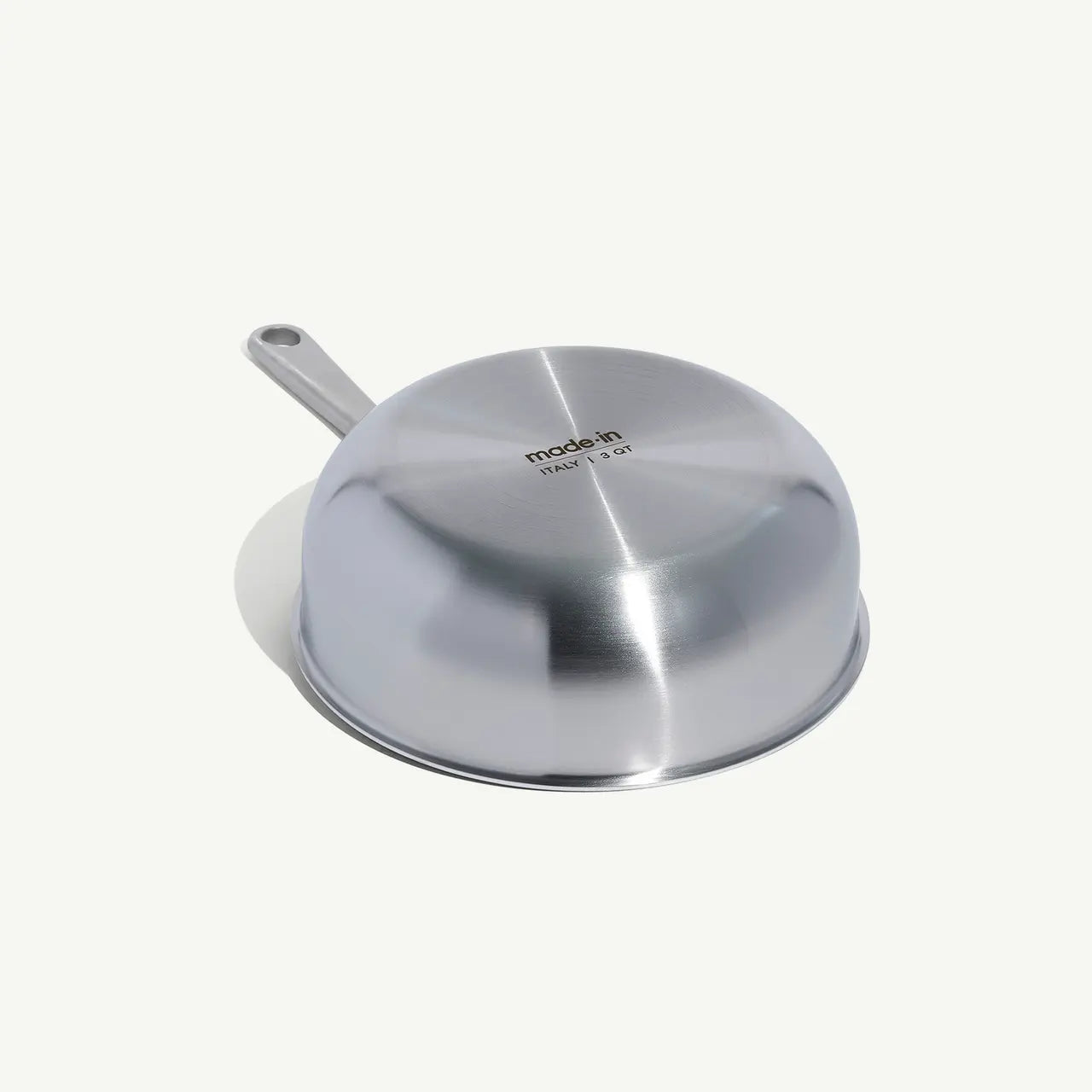 Stainless Clad Saucier with Lid - 3 Qt