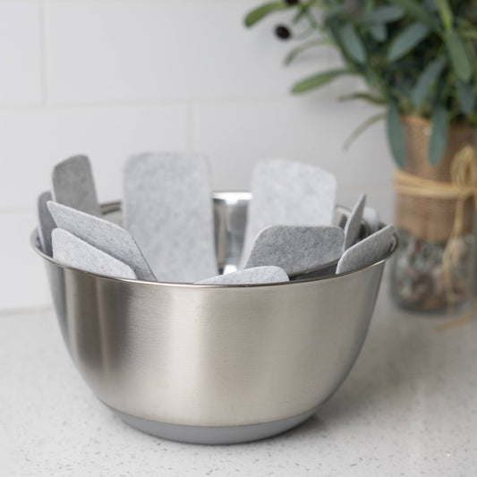 Pots and Pans Protectors - Set of 5 - Grey