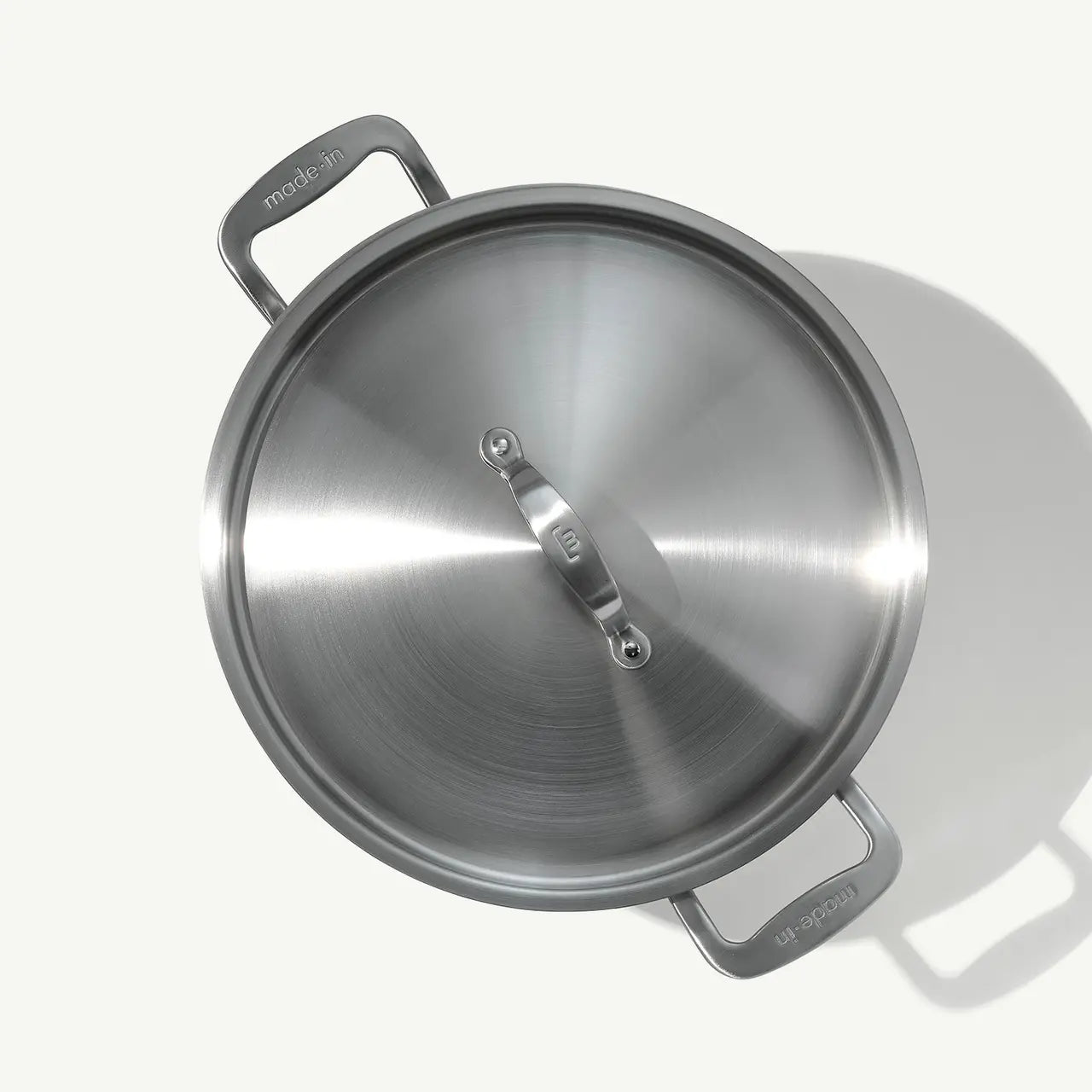 Stainless Clad Stock Pot with Lid - 12 Qt