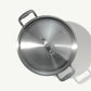 Stainless Clad Stock Pot with Lid - 12 Qt