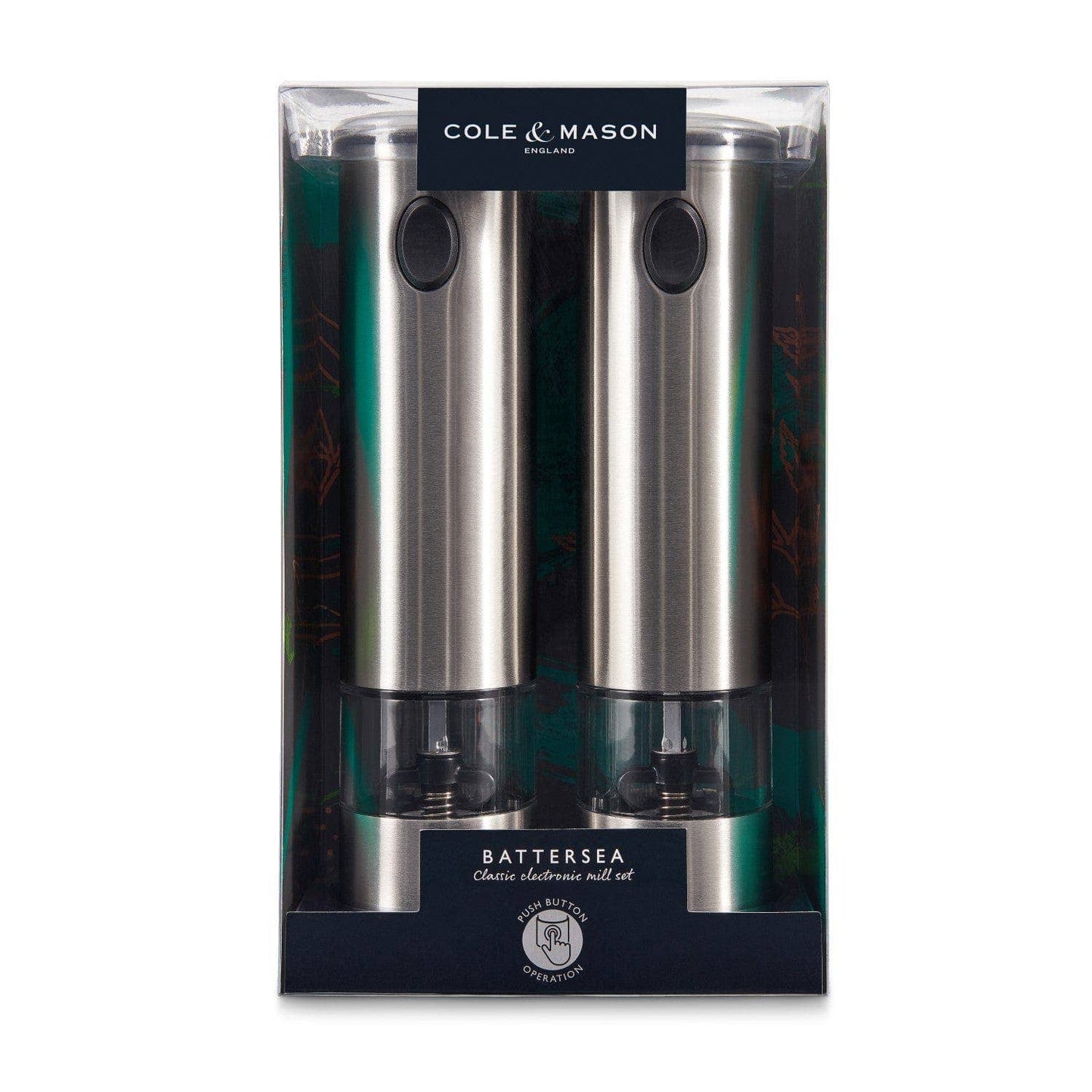Battersea Electronic Salt & Pepper Mill Set