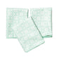 Mighty Mini Towel (Set of 3) Reversible - Cherry Blossom: Meadow Green